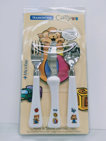 Catty 3pc. Cutlery Set (Blister)