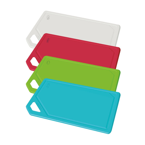 Mix Color 5pc. Cutting Boards Set w/ Holder